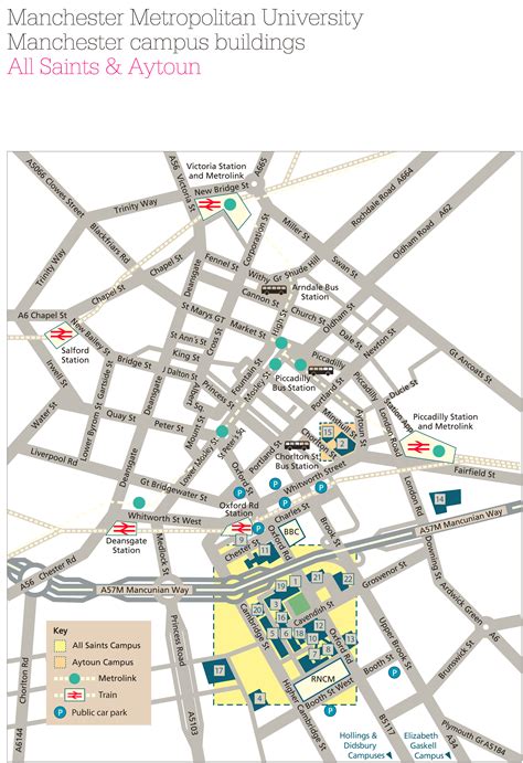 Manchester University Campus Map Map Of Us Western States