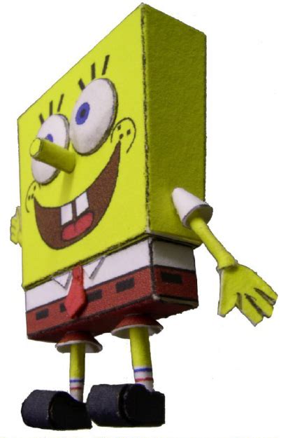 Papercraft Friday 69 Spongebob Squarepants Zarkseven