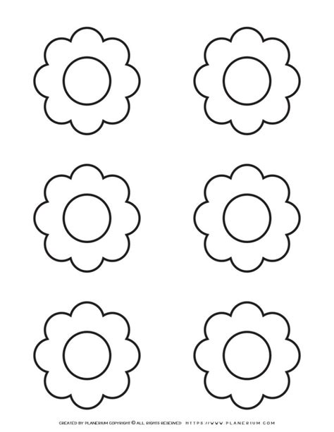 All Seasons Coloring Page Number Pattern Six Planerium