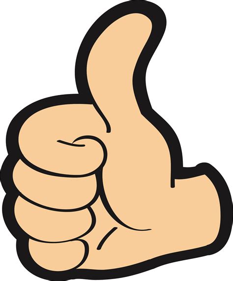 Thumb Signal Encapsulated Postscript Clip Art Thumb Up Png Download