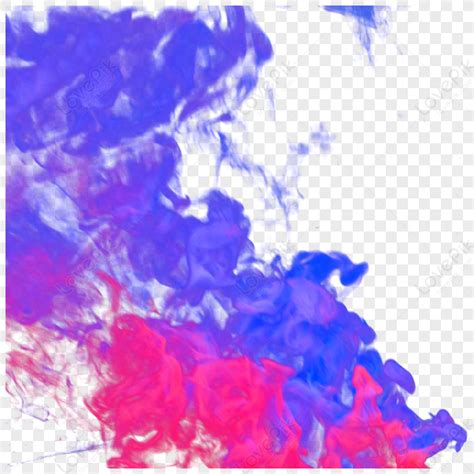 Blue Purple Dust Gas Smoke Texture Color Smoke Explosion PNG