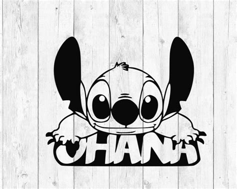 Ohana Svg Lilo Et Stitch Svg Lilo Et Stitch Clipart Stitch Svg