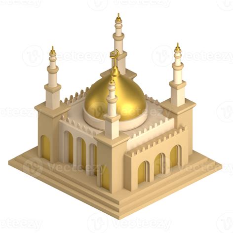 Islamic Mosque 3d Icon 13083665 Png