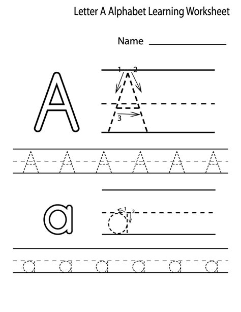 Alphabet Printable Worksheets Alphabet Practice Worksheets To Print