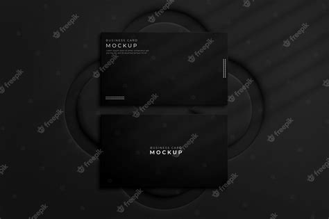 Premium Psd Luxury Modern Business Card Mockup Design