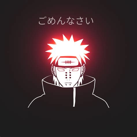 2932x2932 Resolution Naruto Pain Minimal Ipad Pro Retina Display