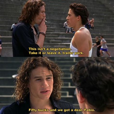 Heath Ledger 10 Things I Hate About You Quotes