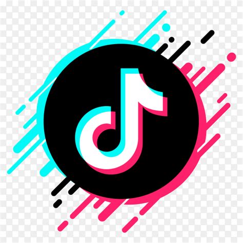 Colorful Tiktok Logo On Transparent Background Png Similar Png