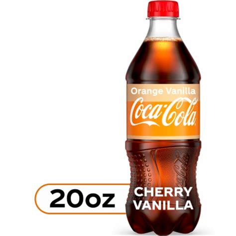 Coca Cola Orange Vanilla Soda Pop Soft Drinks 20 Fl Oz Frys Food Stores