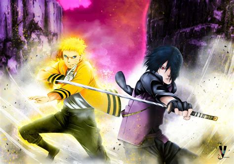 Naruto Uzumaki And Uchiha Sasuke Wallpapers Top Free Naruto Uzumaki