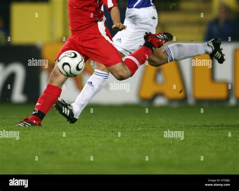 Soccer Ball Shoot Shot Shooting Hi Res Stock Photography And Images Alamy