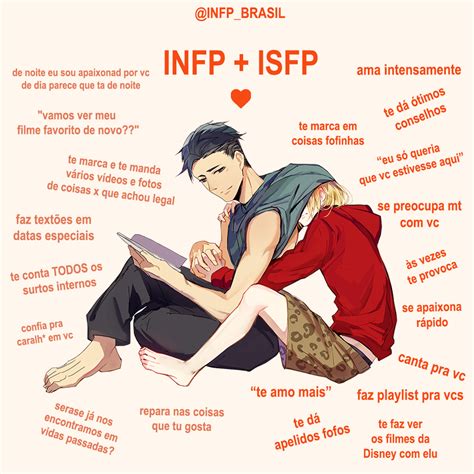 INFP E ISFP Personalidade MBTI Casal Relacionamento Namoro