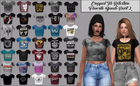 Sims 4 Cc Band Shirts