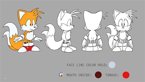 Tyson Hesse Sonic Model Sheet