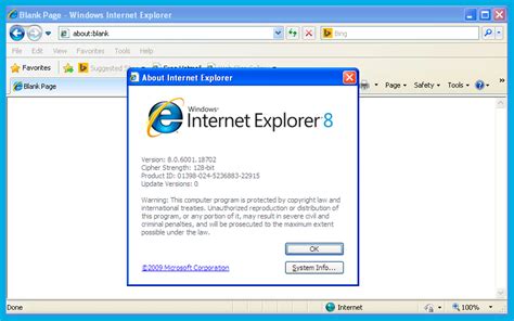 Ms Internet Explorer 8 Taiaapex