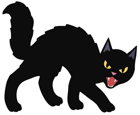 Black Cat Kitten Halloween Clip Art Cats Png Download 32002620