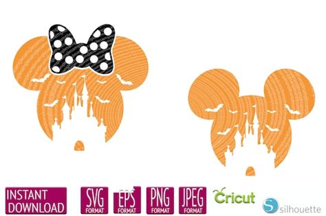 Disney Halloween Svg Minnie Mouse Svg Disney Svg Mickey Mouse Svg