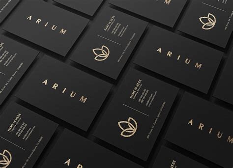 Premium Psd Modern And Luxury Business Card Mockup