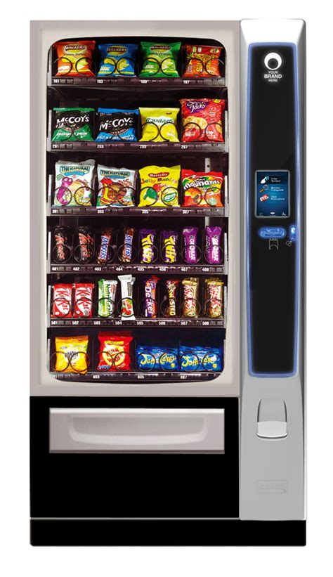 Merchant Media 4 Vending Machine Combination Vending Machines Snacks