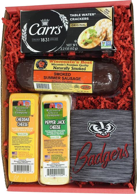 hickory farms sausage and cheese small t box gourmet food t basket perfect