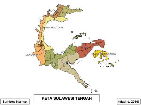 PETA DIGITAL Peta Provinsi Sulawesi Tengah