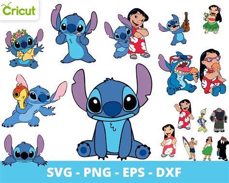 Lilo And Stitch Svg Bundle Files Lilo And Stitch Svg For Cricut