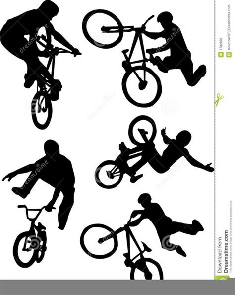 Clipart Bmx Rider Free Images At Vector Clip Art Online