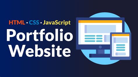 Create A Portfolio Website Using HTML CSS JavaScript