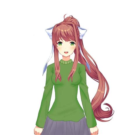 Monikas Casual Outfit Doki Doki Literature Club Amino