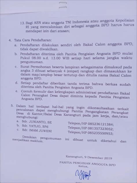 Surat Pernyataan Bersedia Menjadi Tpk Jamesverbrugghen Riset