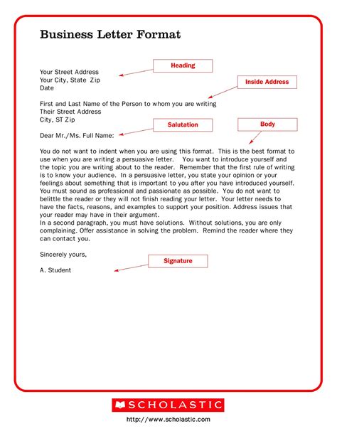 35 Formal Business Letter Format Templates And Examples Templatelab