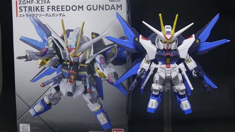 Sd Ex Standard Strike Freedom Gundam Time Lapse Build Youtube