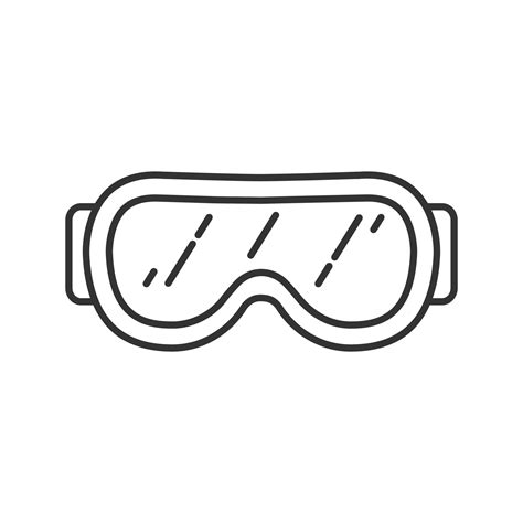 Safety Goggles Drawing