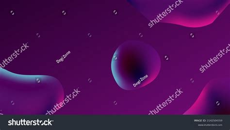 Zoom Virtual Background Violet Gradient Blob Zoom Virtual Background