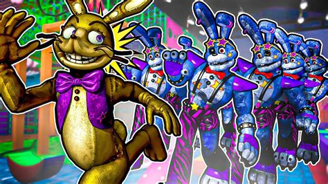 Glichtrap Creates A Glamrock Bonnie Army In FNAF Security Breach TPRR