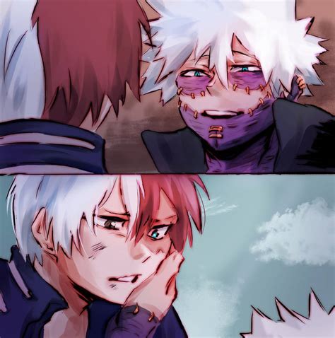 Dabi And Shoto By Sharlockarts On Deviantart