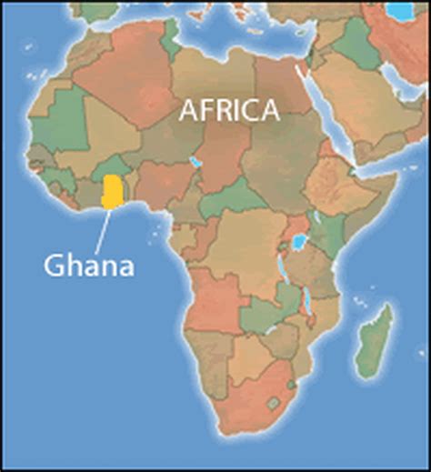 Its borders are the ivory coast located to its west, burkina. Ghana Map - TravelsFinders.Com