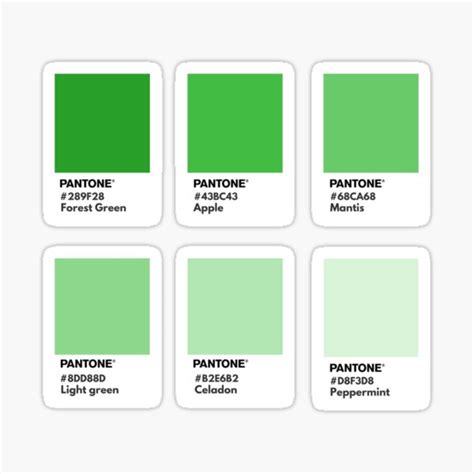 Pantone Light Grass Green Pantone Colour Palettes Pantone 60 Off