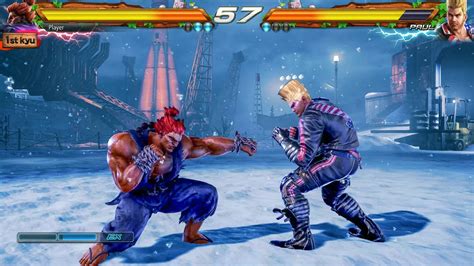 Tekken 7 Gameplay Akuma Vs Paul Tekken 7 Youtube