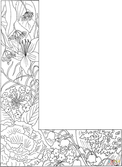 Letter L Colouring Pages Clip Art Library