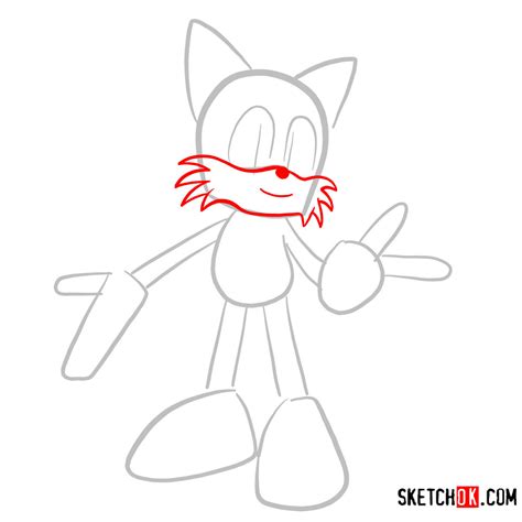 How To Draw Tails Sonic The Hedgehog Step By Step Drawing Tutorials