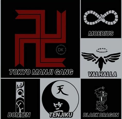 Baji Valhalla Tokyo Revengers Logo Valhalla Tokyo Otosection