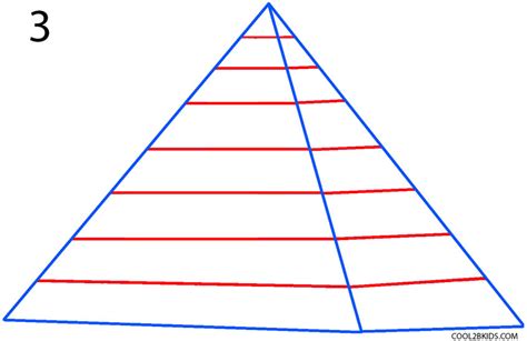 How To Draw A Pyramid Step By Step Pictures Cool2bkids