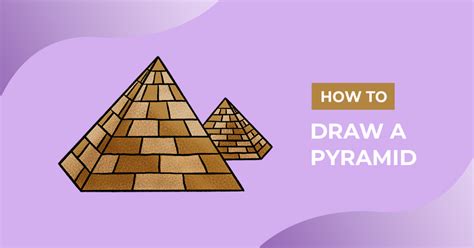 How To Draw A Pyramid Design School