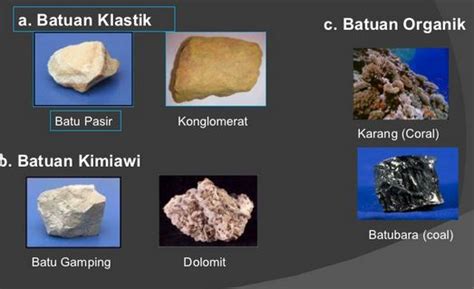 Pengertian Dan Contoh Batuan Sedimen Serta Macam Macam Jenis Batuan Sedimen