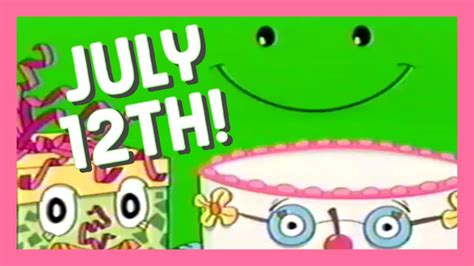 Nick Jr Face Wishes You A Happy Birthday July 12 2000 Youtube