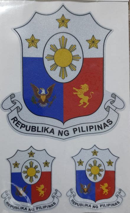 Republika Ng Pilipinas Sticker Set Lazada Ph