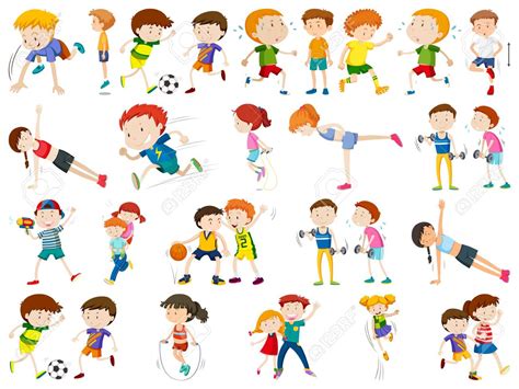 Kids Being Active Clipart 10 Free Cliparts Download Images On