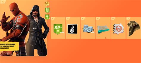 Fortnite Season 8 Battle Pass Rewards Includes Skins Wraps Toys