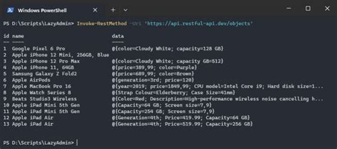 How To Use Invoke Restmethod In Powershell — Lazyadmin